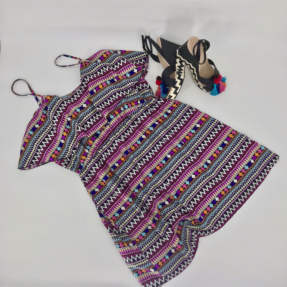 Indulge Ruffle Top Sleeveless Summer Tunic